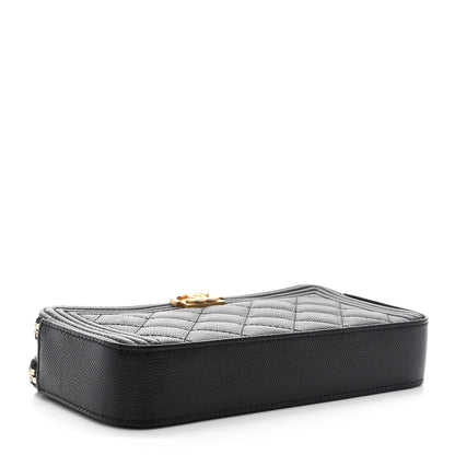 Chanel Caviar Quilted Small Boy Clutch With Chain Black 3 of 14