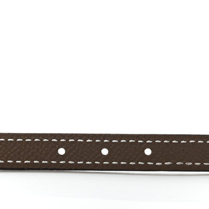 Hermes Epsom 13mm Roulis Belt 70 Etoupe White 4 of 11