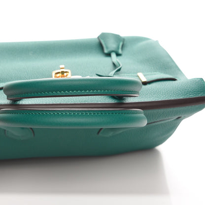 Hermes Togo Birkin 30 Malachite 26 of 28