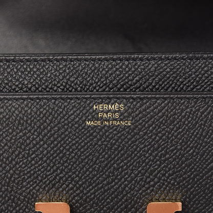 Hermes Epsom Constance Wallet To Go Black 8 of 11