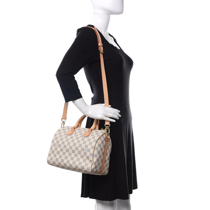 Louis Vuitton Damier Azur Speedy Bandouliere 25 2 of 14