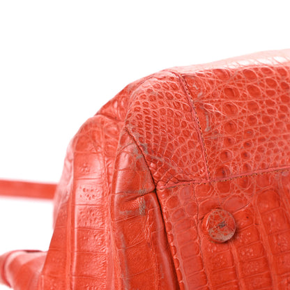 Nancy Gonzalez Crocodile Cristina Satchel Orange 13 of 20