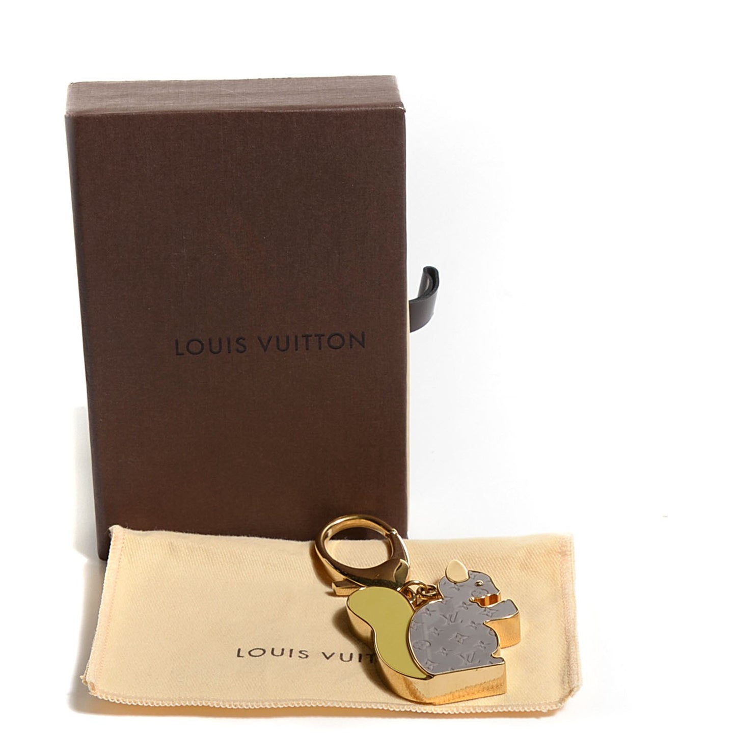 Anamania Ecureil Squirrel Bag Charm Gris Art Deco