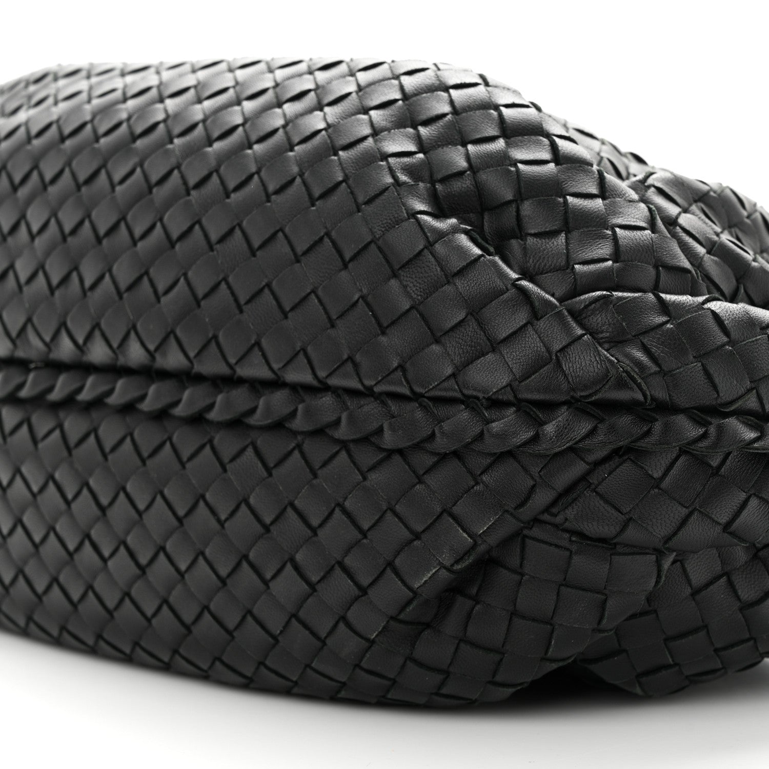 Bottega Veneta Nappa Intrecciato Medium Belly Veneta Hobo Black 9 of 9