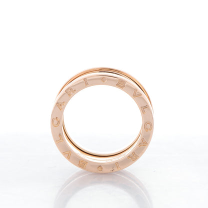 Bulgari 18K Rose Gold B.Zero1 Three-Band Ring 53 6.5 3 of 4