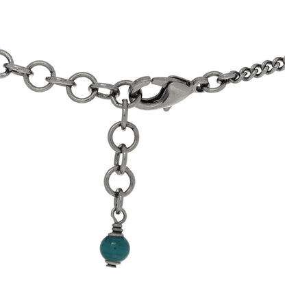Chanel Ruthenium Crystal CC Charm Necklace 5 of 6