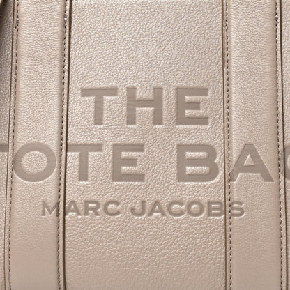Marc Jacobs Grained Calfskin Small The Tote Bag Taupe 9 of 12