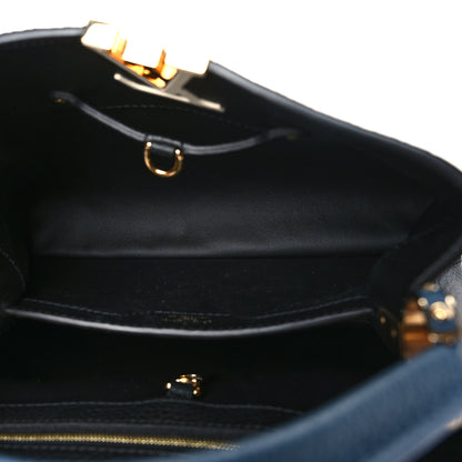 Louis Vuitton Taurillon Capucines BB Black General Blue 5 of 9