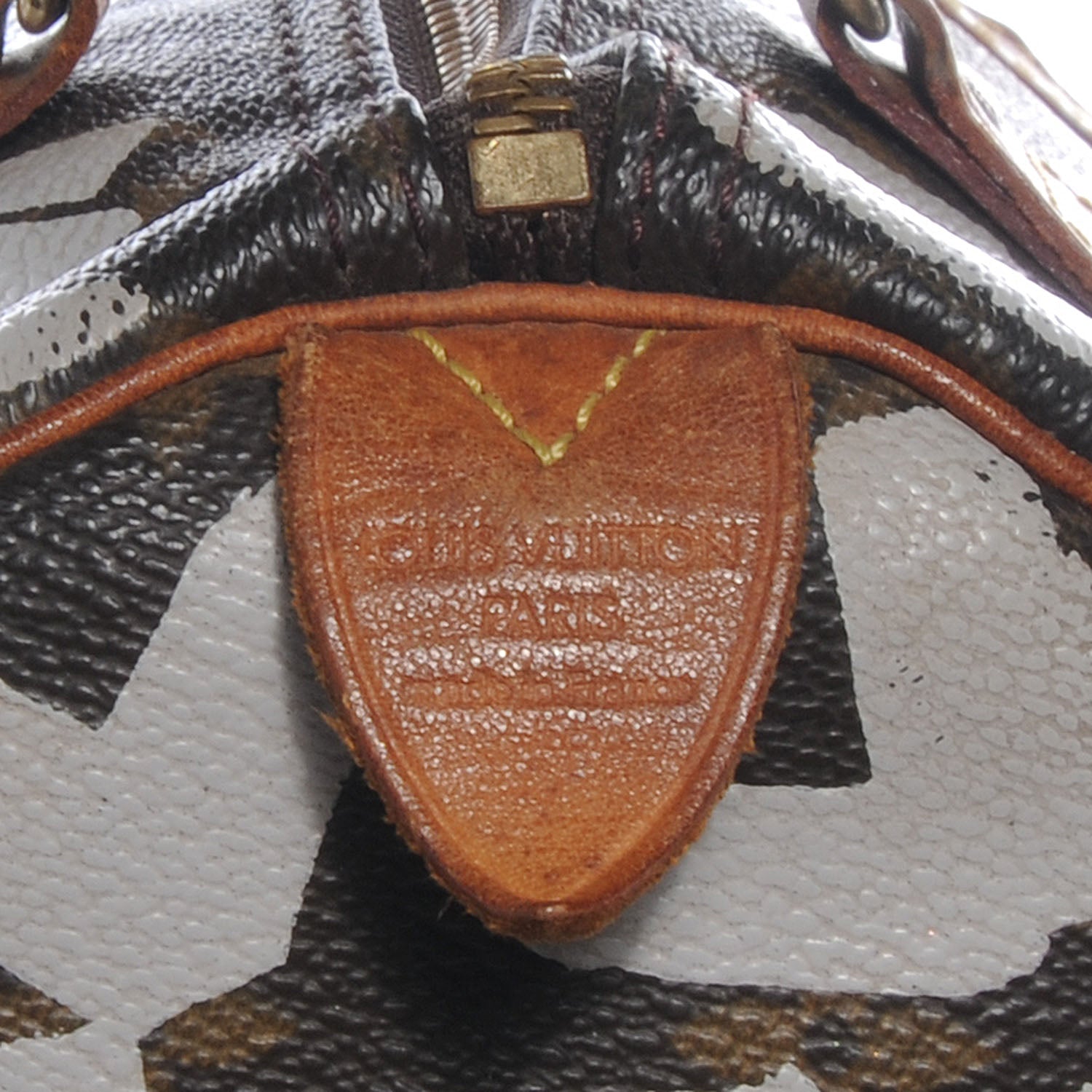 Louis Vuitton Monogram Graffiti Speedy 30 Silver 7 of 7