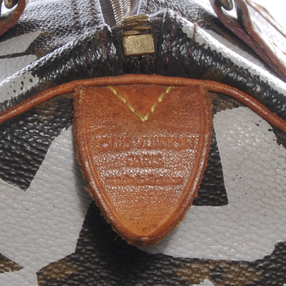 Louis Vuitton Monogram Graffiti Speedy 30 Silver 7 of 7