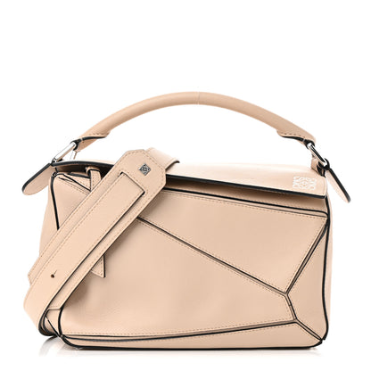 Loewe Calfskin Small Puzzle Bag Ash 1 of 10