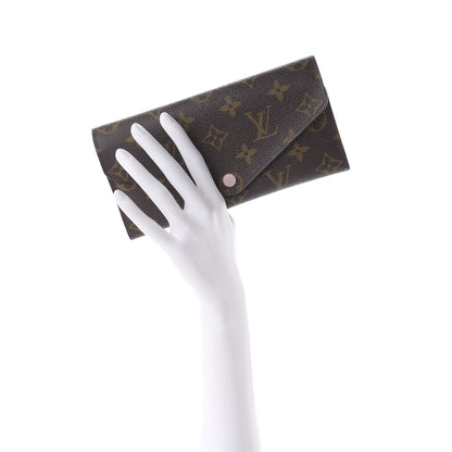 Louis Vuitton Monogram Josephine Wallet Rose Ballerine 2 of 10