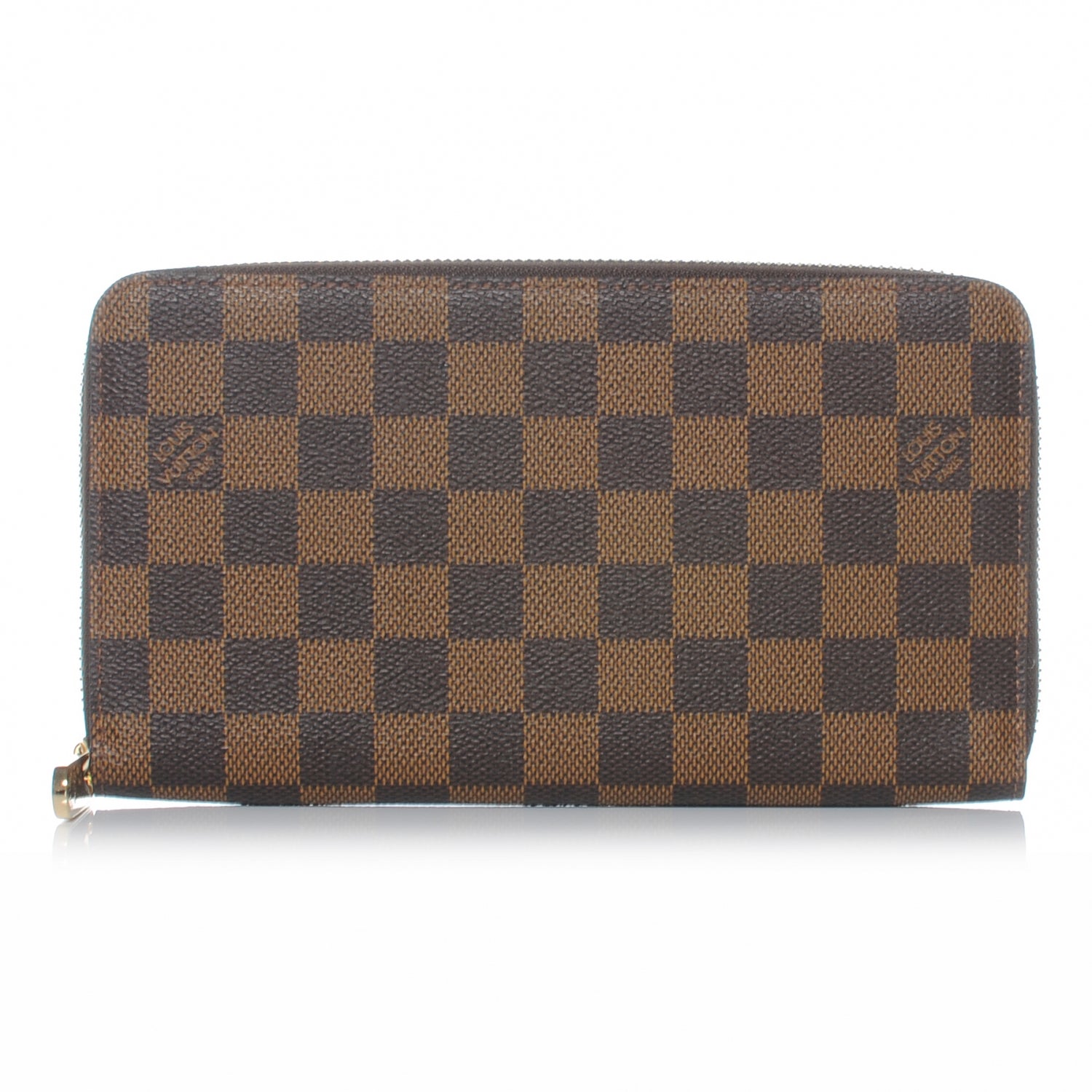 Louis Vuitton Damier Ebene Zippy Organizer Wallet 1 of 7