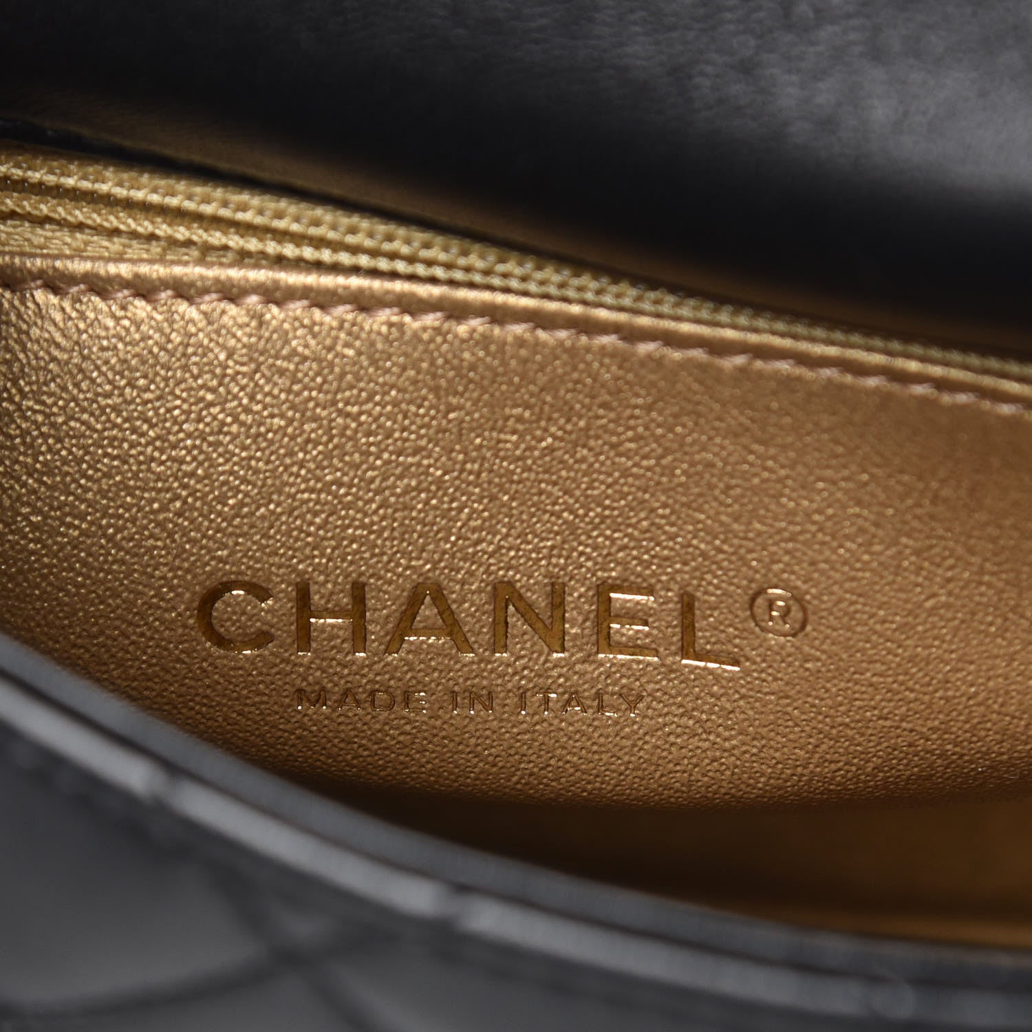 Chanel Lambskin Quilted Side Packs Black 8 of 17