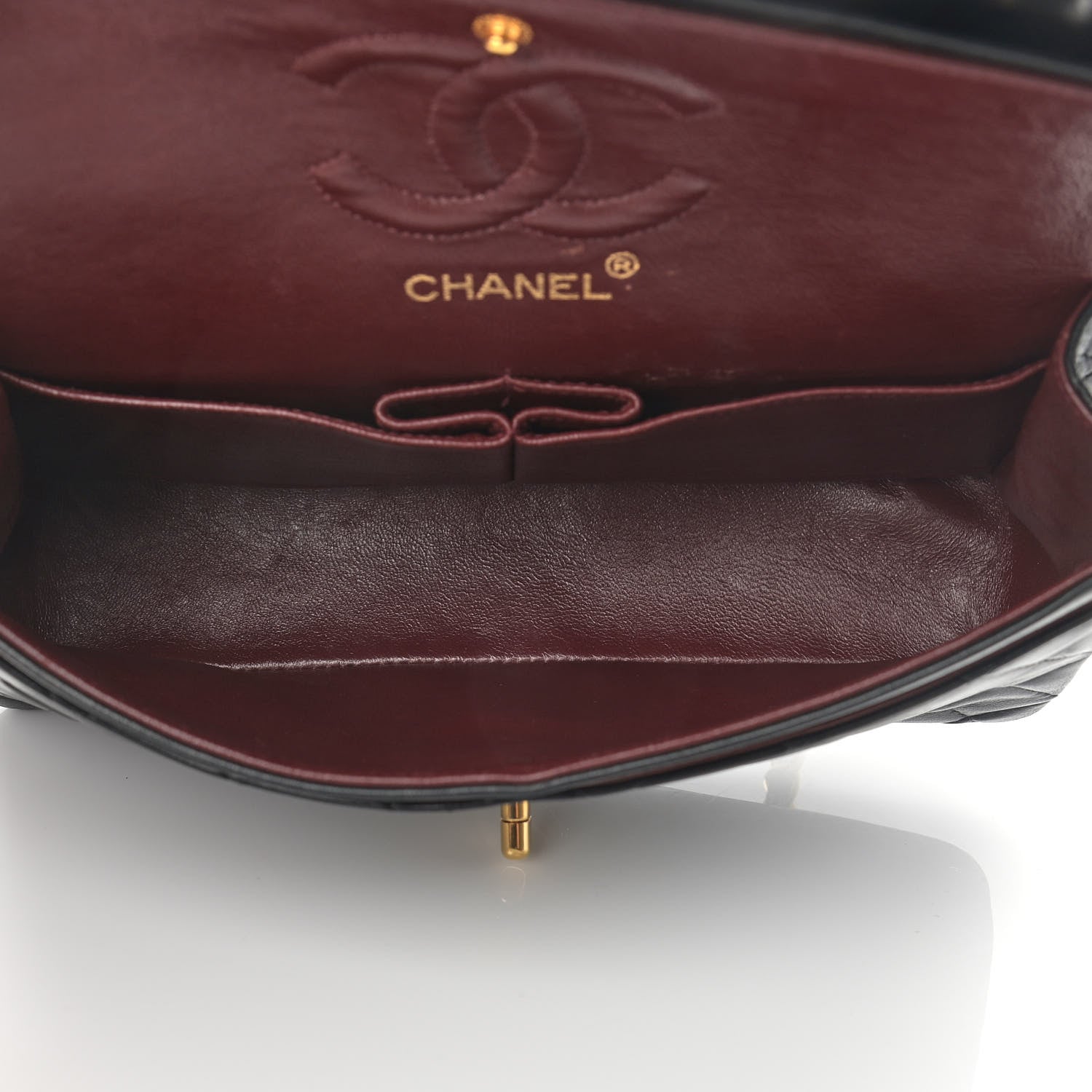 Chanel Lambskin Quilted Small Double Flap Black 5 of 18