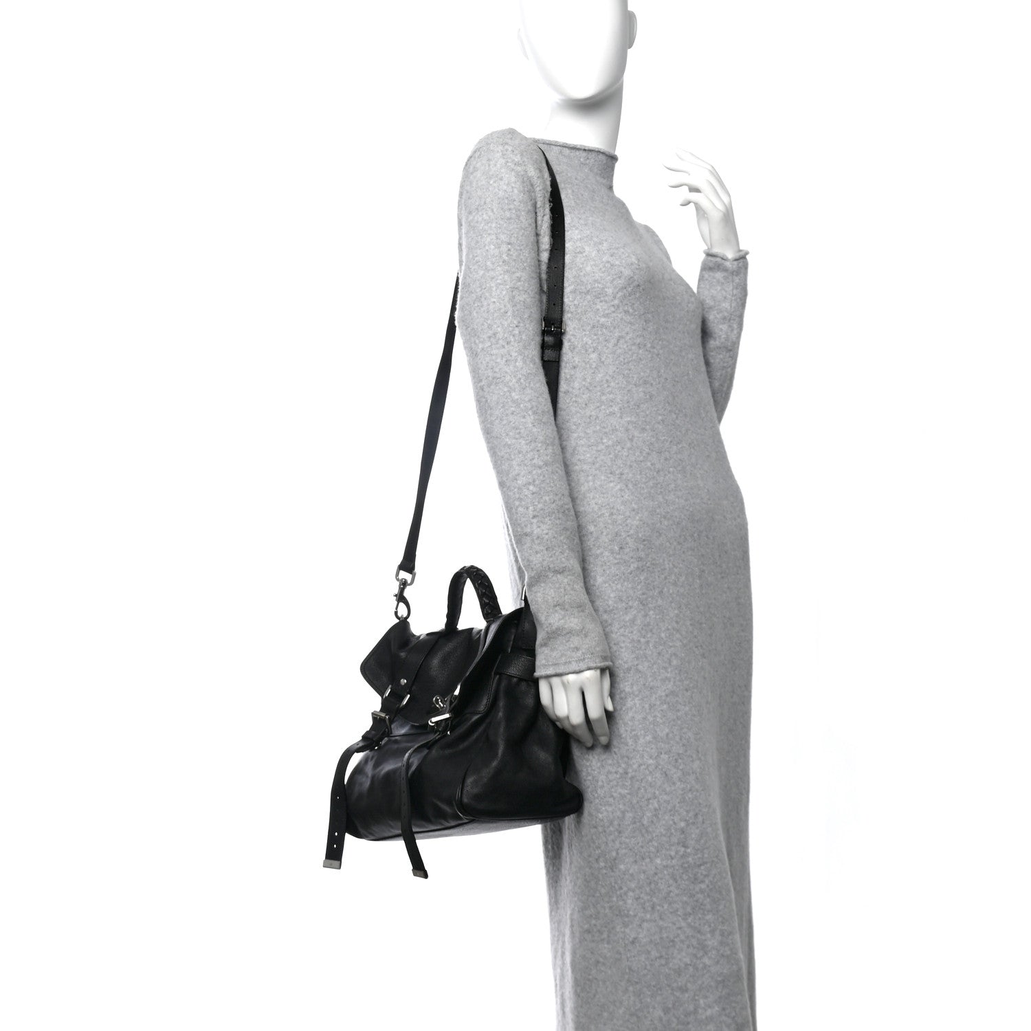 Mulberry Soft Buffalo Oversized Alexa Black 3 of 11