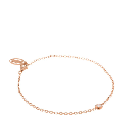 Cartier 18K Pink Gold Diamond SM D'Amour Bracelet 1 of 6