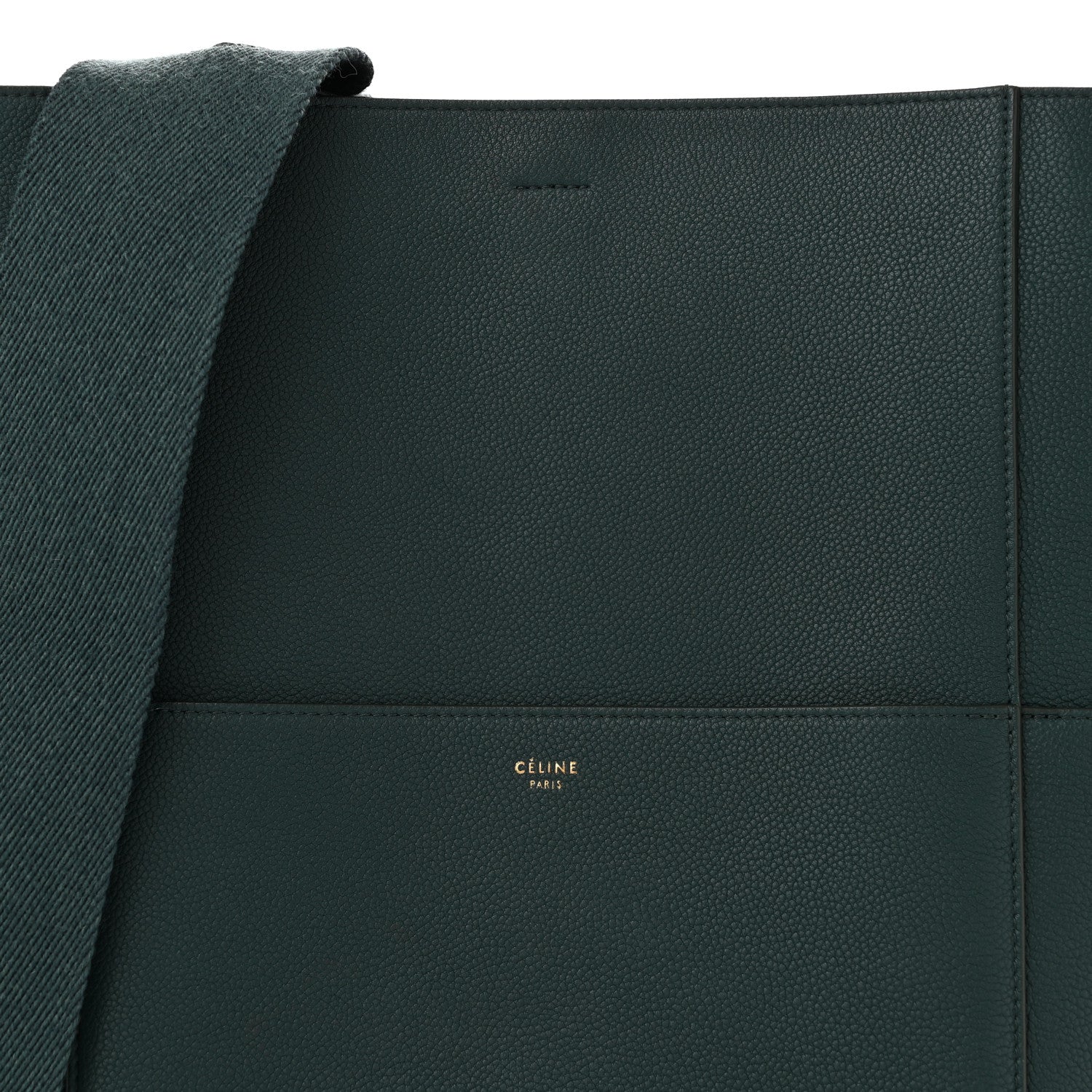 Celine Soft Grained Calfskin Sangle Bucket Bag Amazone 7 of 9