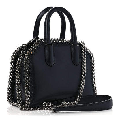 Stella McCartney Eco Alter Nappa Mini Falabella Box Sun Handle Bag Black 3 of 9