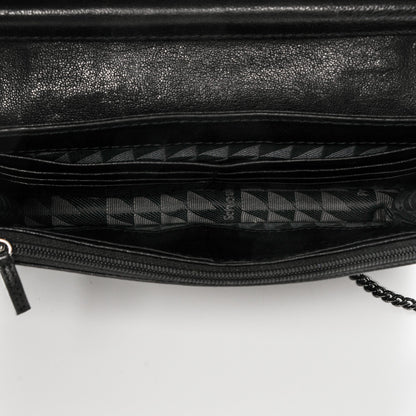Proenza Schouler Lambskin PS1 Large Chain Wallet Black 5 of 7