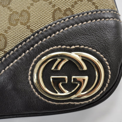 Gucci Monogram New Britt Medium Hobo Ebony 8 of 12