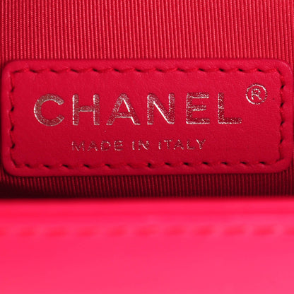 Chanel Patent Calfskin Small Boy Flap Pink 7 of 8