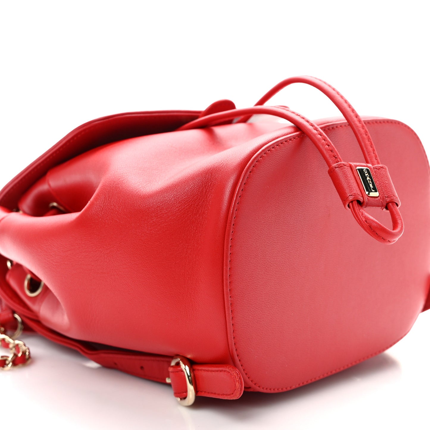 Lambskin CC Mania Backpack Red