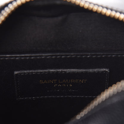 Saint Laurent Grain De Poudre Small Classic Monogram Camera Bag Black 6 of 9