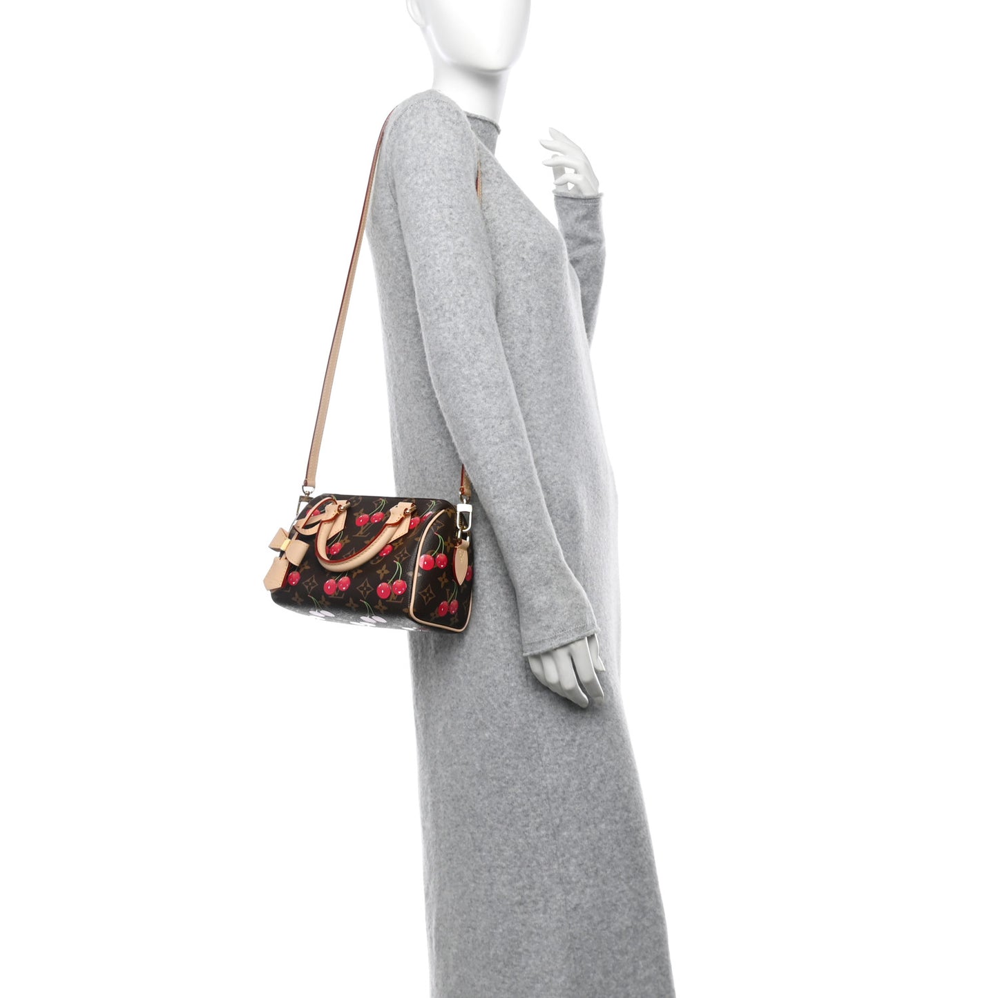 LV X TM Monogram Cerises Speedy Bandouliere 20
