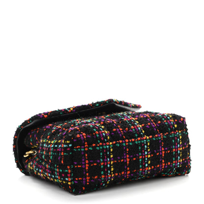 Saint Laurent Tweed Toy Loulou Shoulder Bag Black 4 of 11