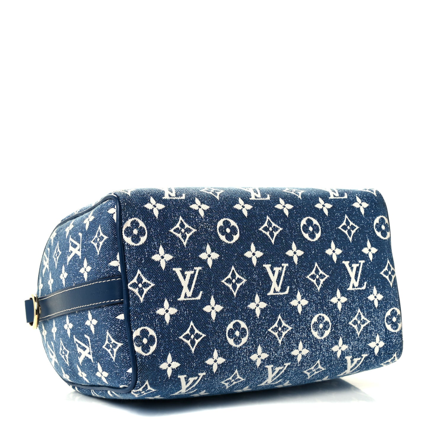 Monogram Jacquard Denim Speedy Bandouliere 25 Bleu