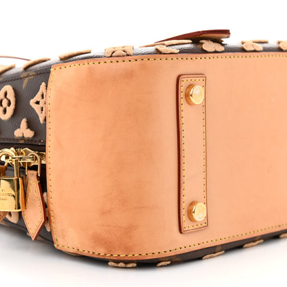 Louis Vuitton Monogram Tuffetage Deauville Cube Caramel 9 of 11