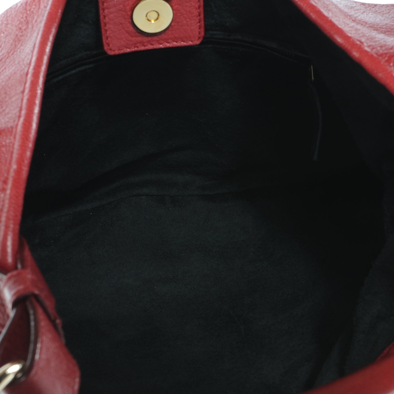 Saint Laurent Chevre Leather Ruffle Saint Tropez Red 6 of 8