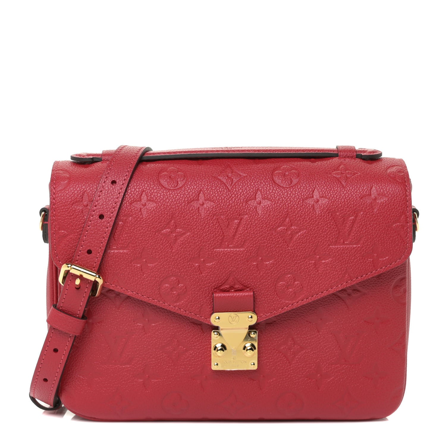 Louis Vuitton Empreinte Pochette Metis Scarlet 1 of 12