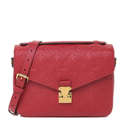 Louis Vuitton Empreinte Pochette Metis Scarlet 1 of 12