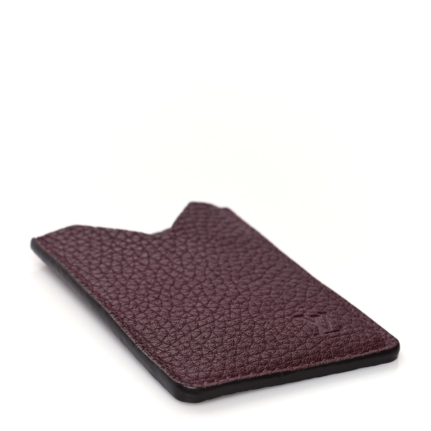 Taurillon Card Holder Bordeaux