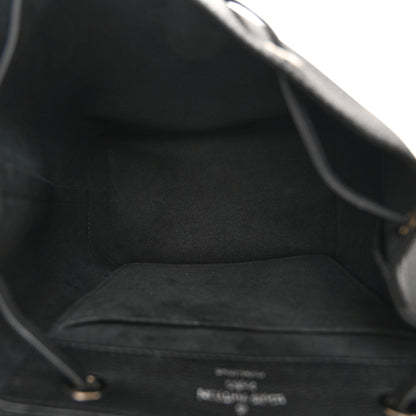 Louis Vuitton Calfskin Lockme Backpack Black 5 of 10