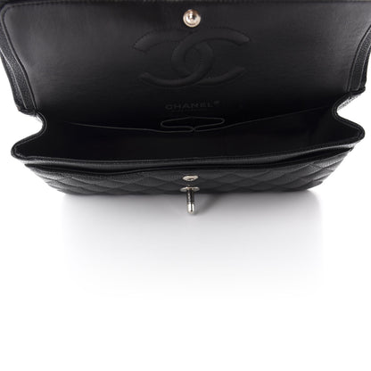 Chanel Caviar Quilted Medium Double Flap Black 5 of 11