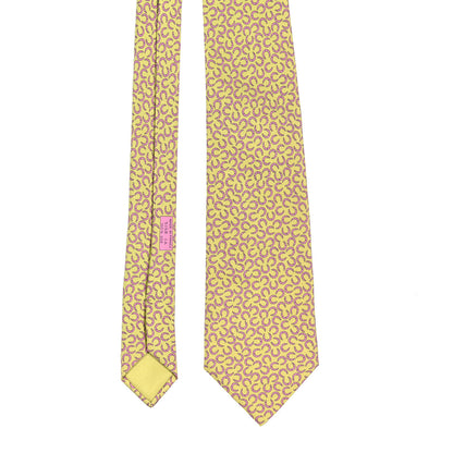 Hermes Silk Printed Mens Neck Tie 1 of 3