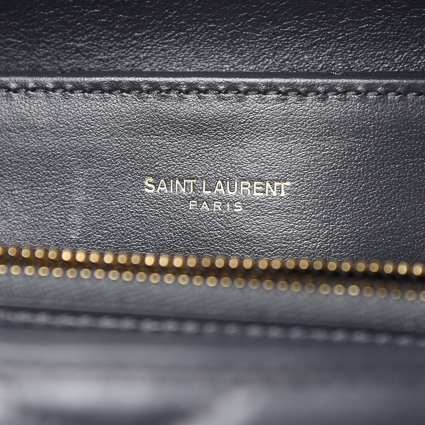 Calfskin Y Quilted Monogram Medium Loulou Chain Satchel Asphalt