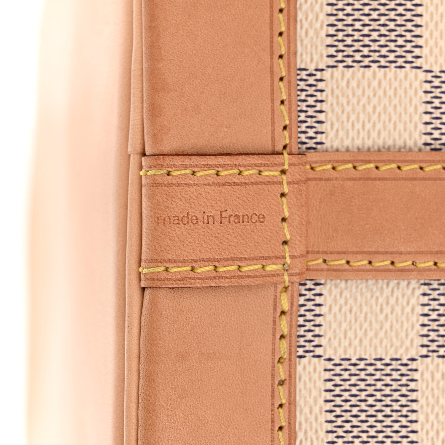 Louis Vuitton Damier Azur Noe BB 7 of 13