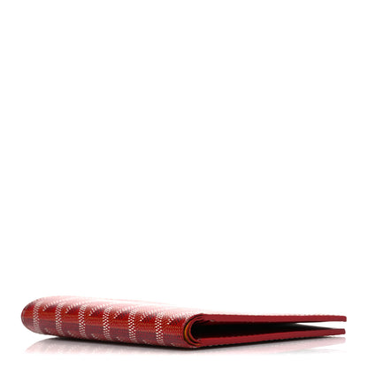 Goyard Goyardine Grenelle Passport Wallet Red 4 of 6