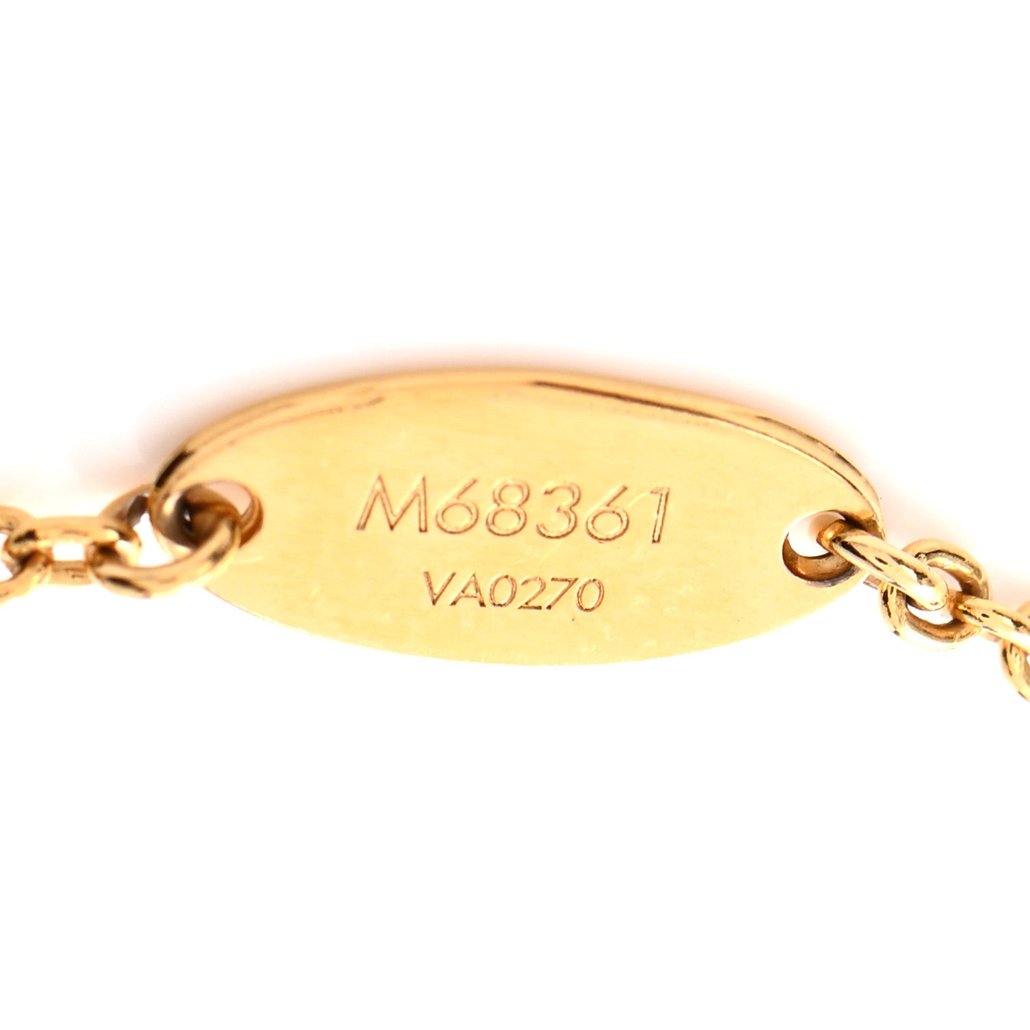 Louis Vuitton Essential V Perle Bracelet Gold 5 of 6