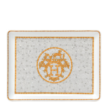 Hermes Porcelain Mosaique au 24 Sushi Plate 1 of 7