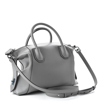Givenchy Soft Calfskin Small Antigona Pearl Grey 3 of 9