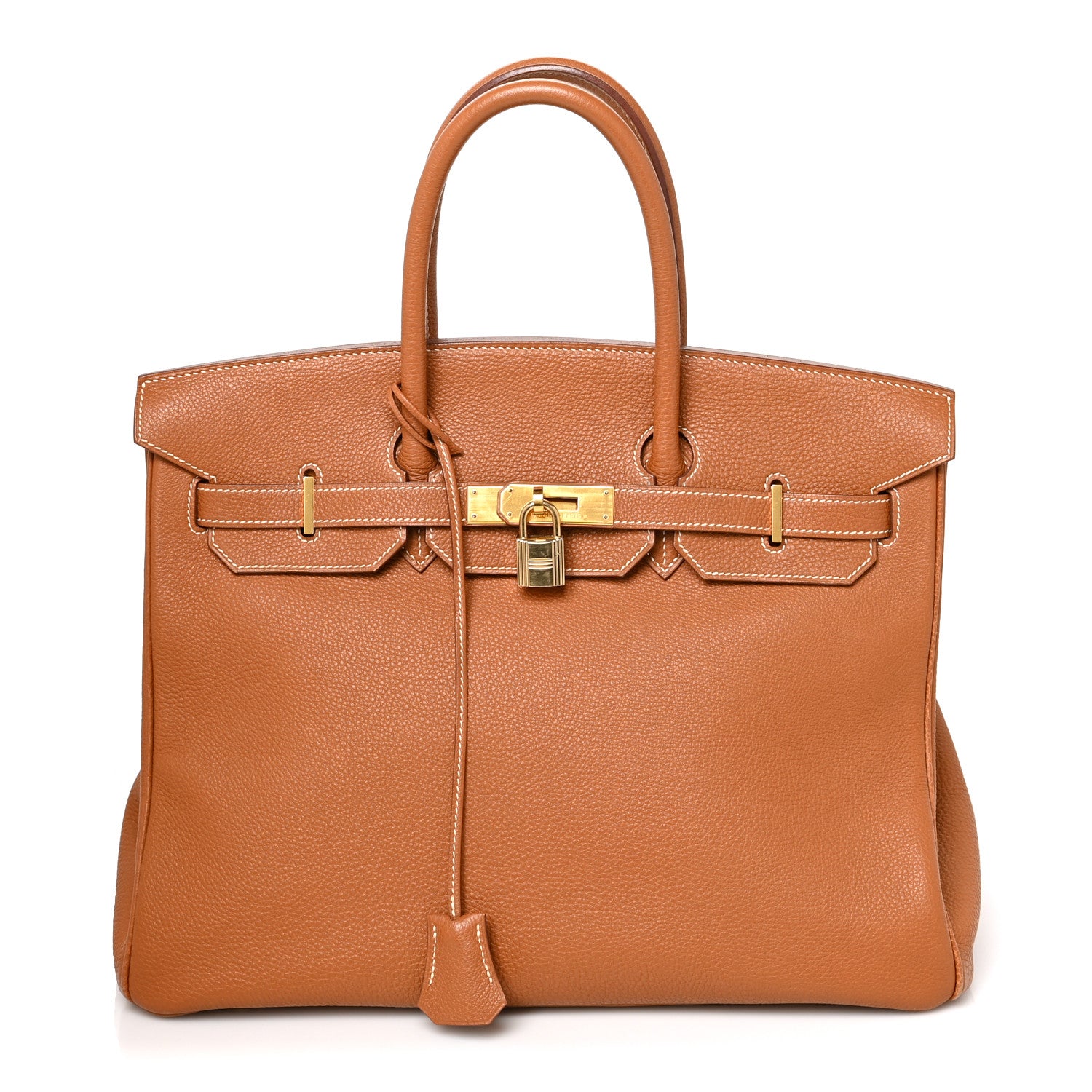 Hermes Togo Birkin 35 Gold 1 of 16