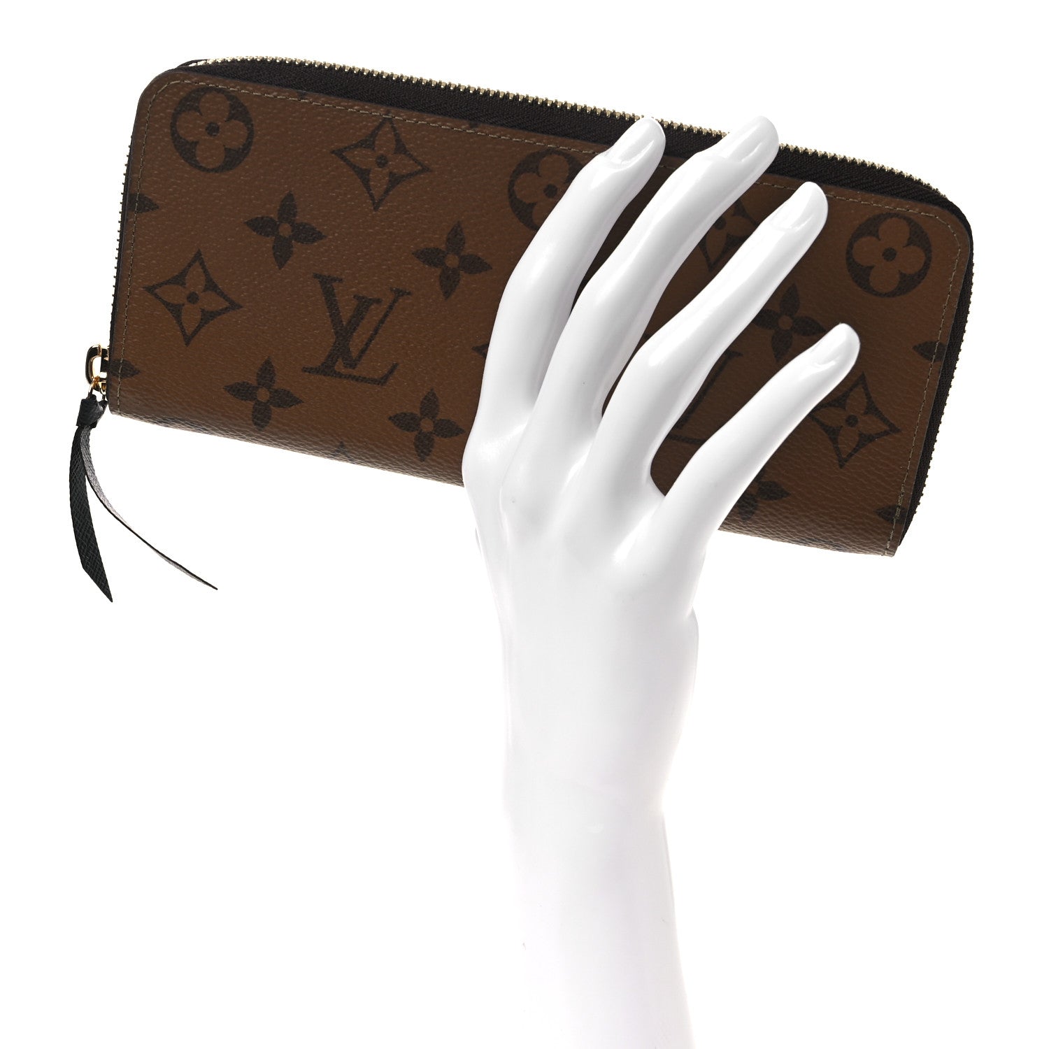 Louis Vuitton Reverse Monogram Clemence Wallet 2 of 6