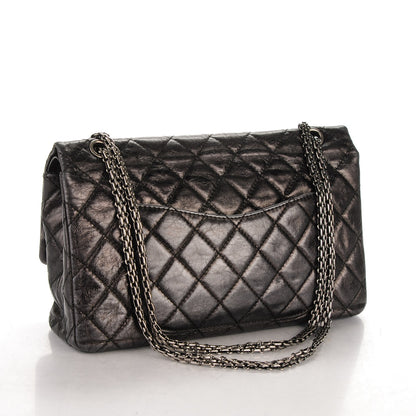 Chanel Aged Calfskin Quilted 2.55 Reissue 227 Flap Black 3 of 7