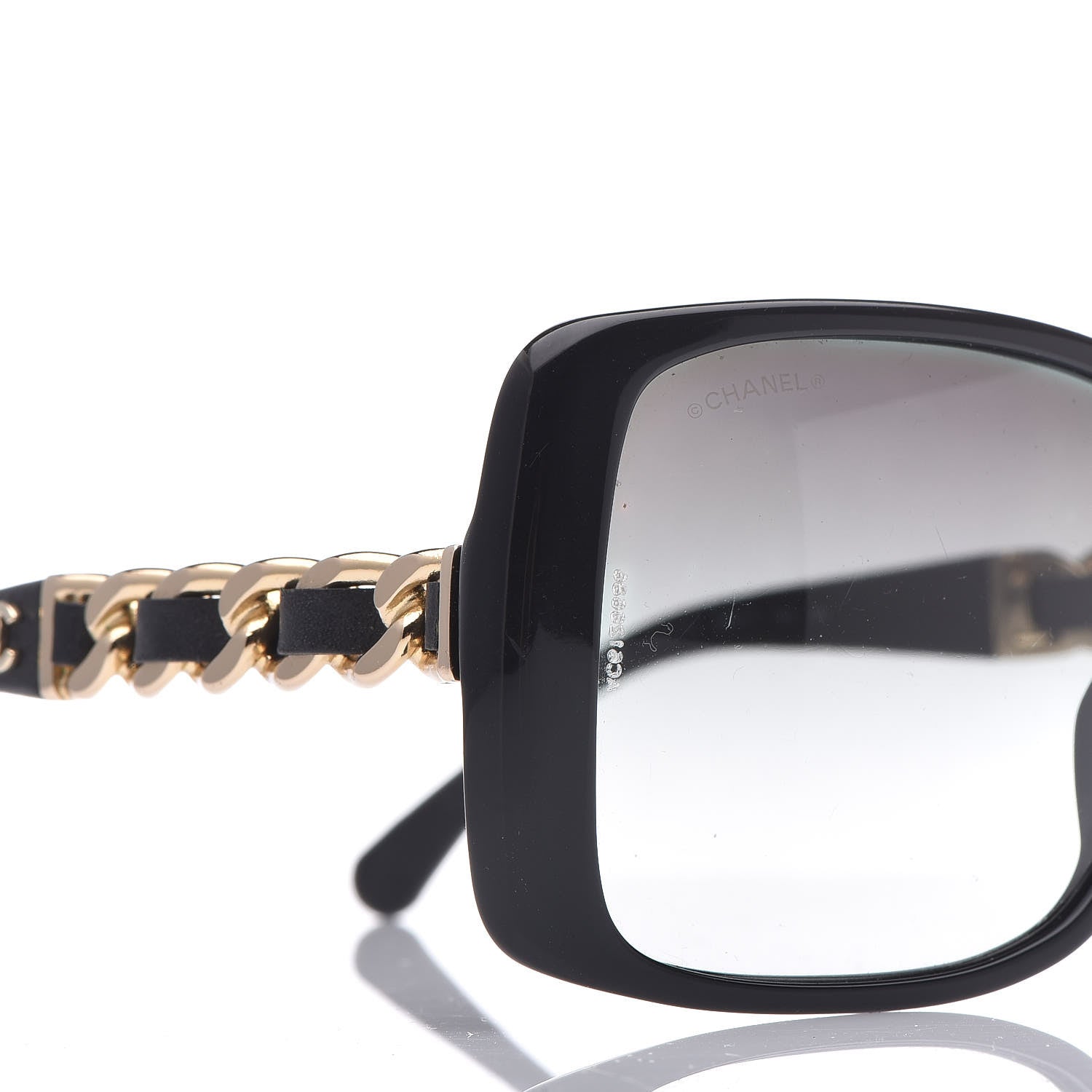 Chanel Chain Sunglasses 5208-Q Black 5 of 7