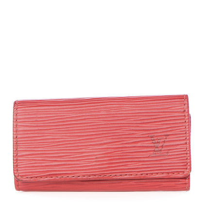 Louis Vuitton Epi Multicles 4 Key Holder Red 1 of 9